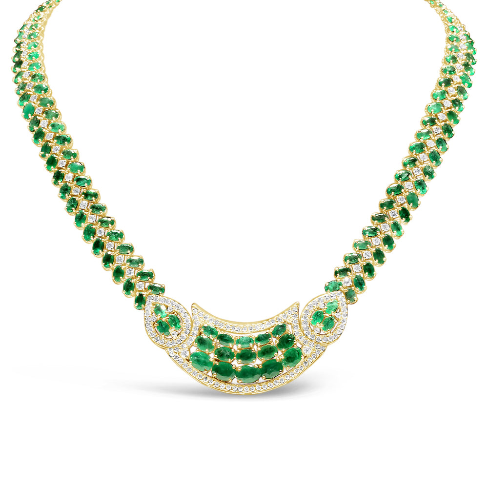 emerald necklace