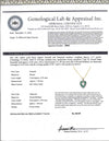 6.17 grams Emerald and Diamond 14K Yellow Gold 16 inches Necklace