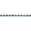 16.00ctw Colombian Emerald and 1.25cttw Diamond Bracelet