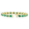 16.00ctw Colombian Emerald and 1.25cttw Diamond Bracelet