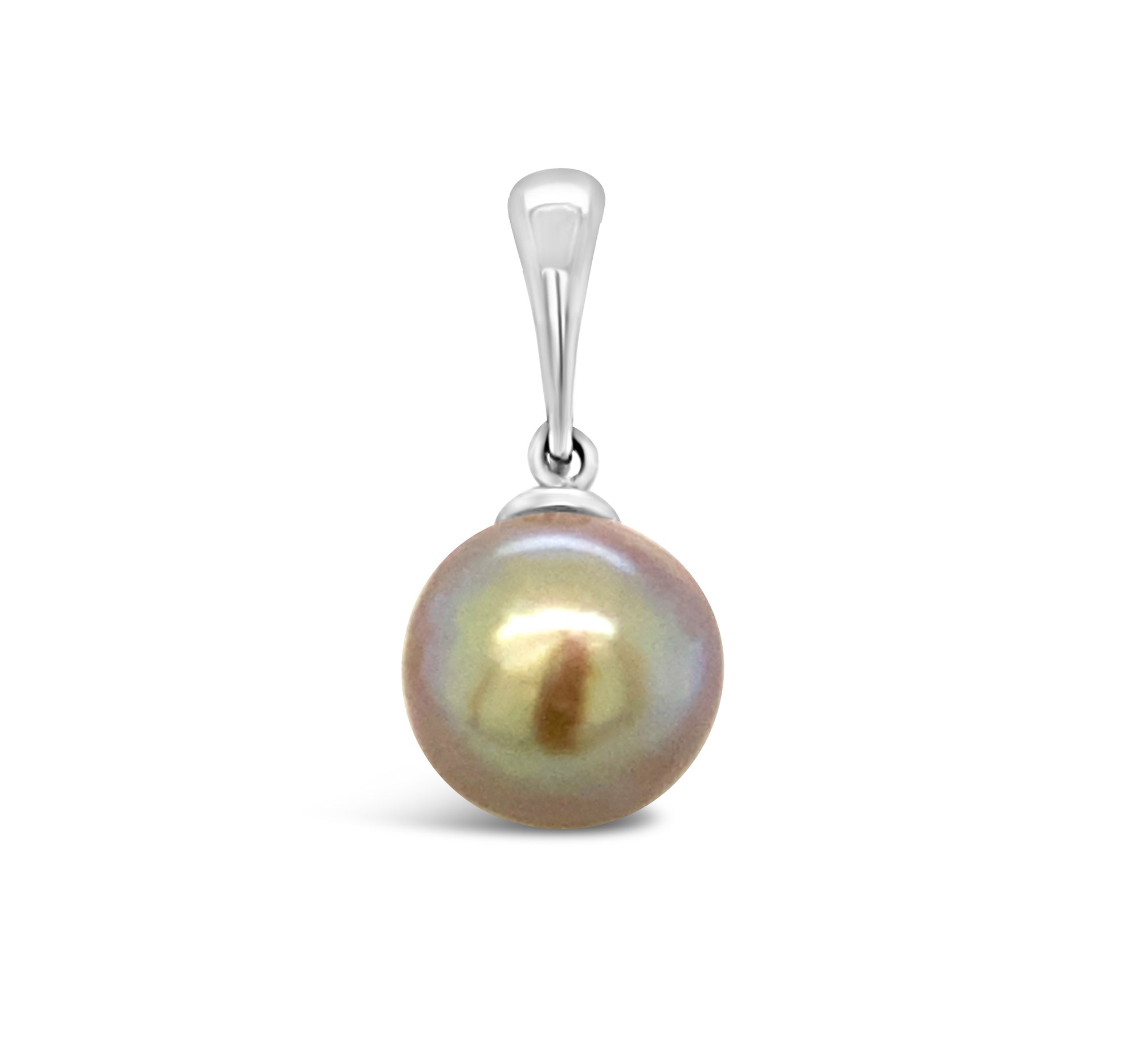 Pearl Pendant Charm in sterling silver