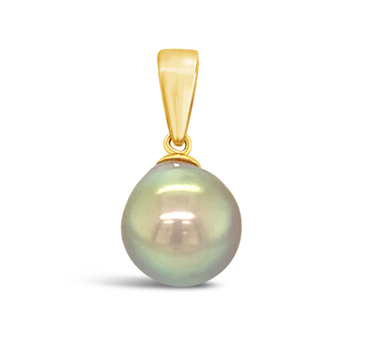 Pearl pendant in 18K gold